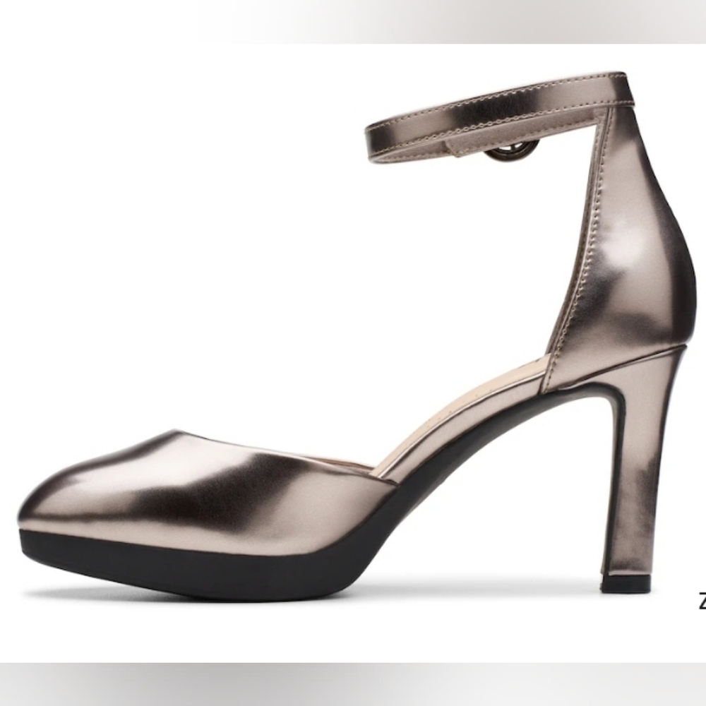 Clarks Ankle Strap Pump